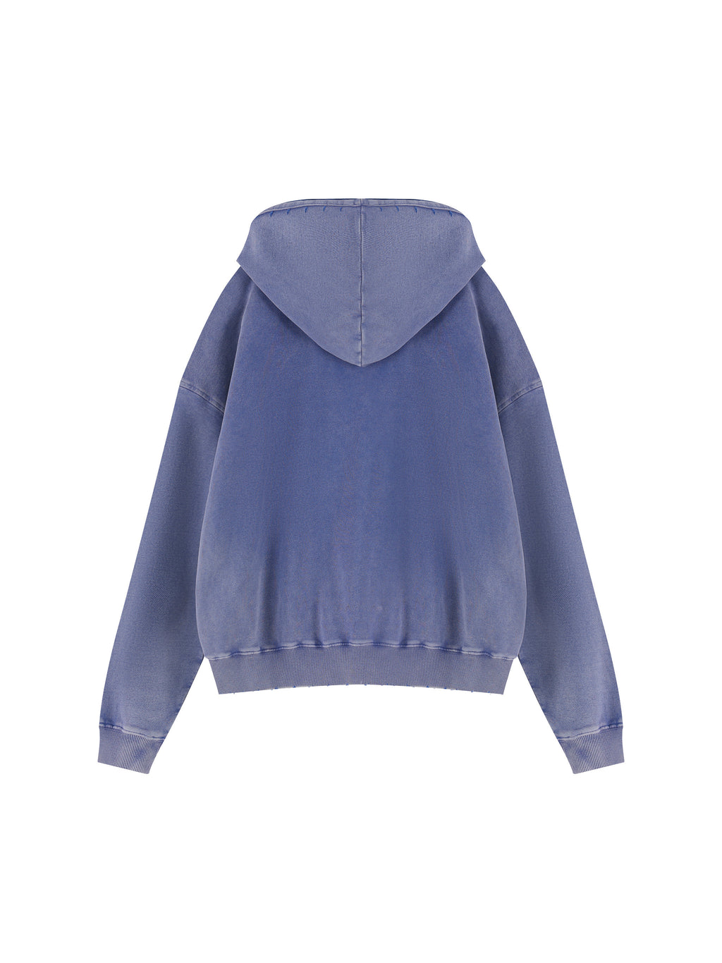 Bluza z Kapturem Distressed Mineral Wash – Nowrocky (streetwear)