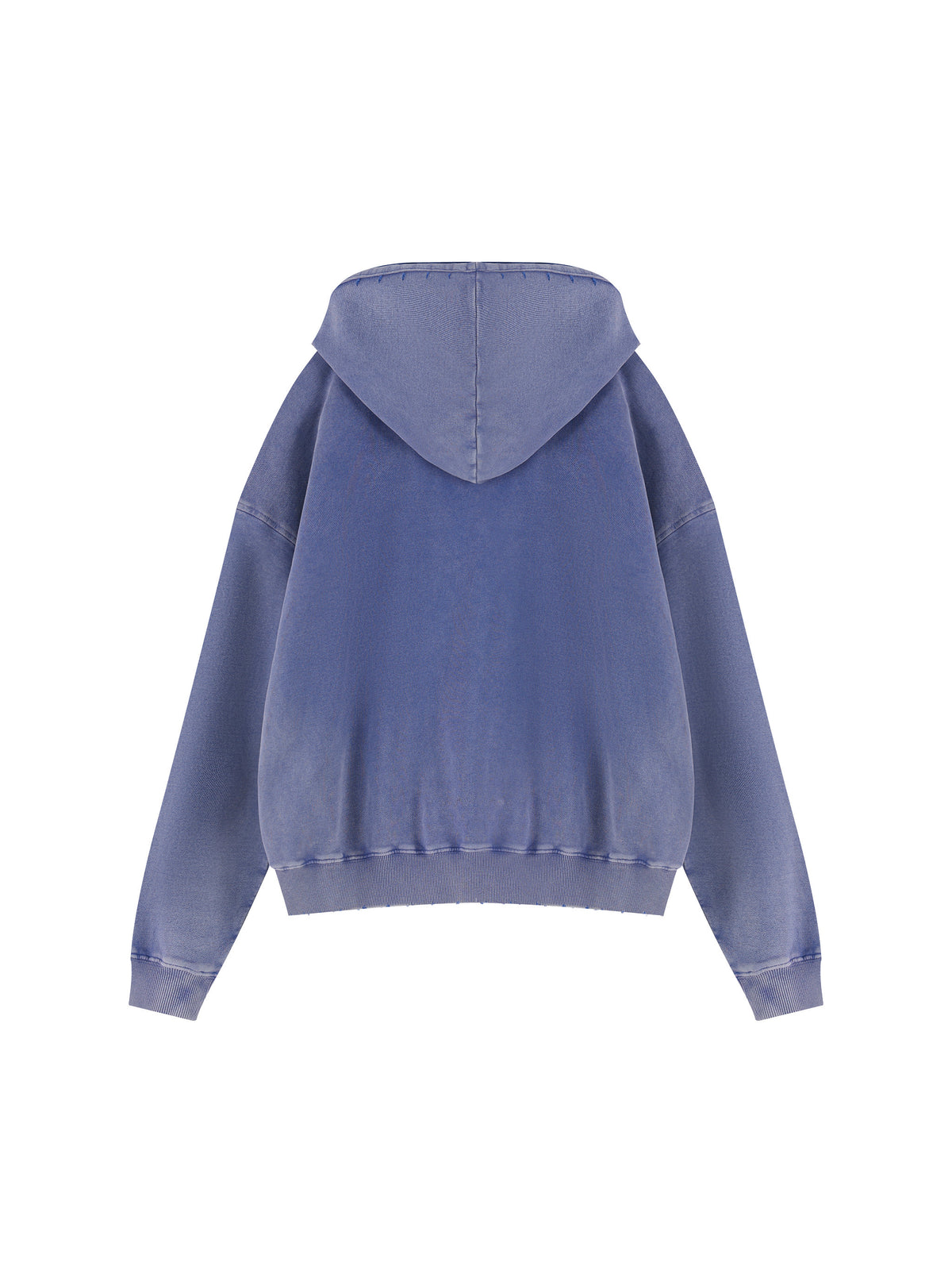 Bluza z Kapturem Distressed Mineral Wash – Nowrocky (streetwear)