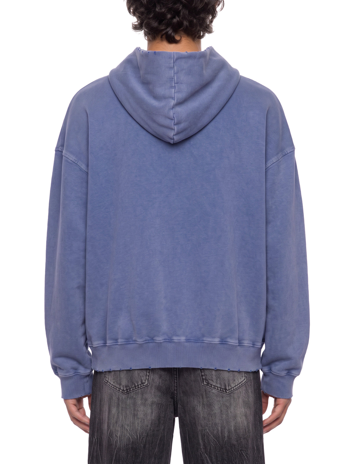 Bluza z Kapturem Distressed Mineral Wash – Nowrocky (streetwear)