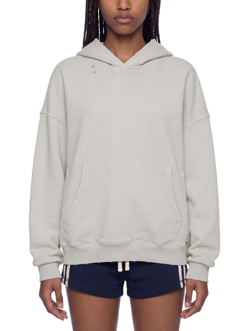 Bluza z Kapturem Distressed Mineral Wash – Nowrocky (streetwear)