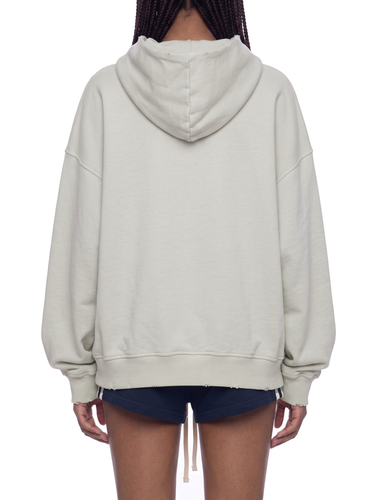 Bluza z Kapturem Distressed Mineral Wash – Nowrocky (streetwear)