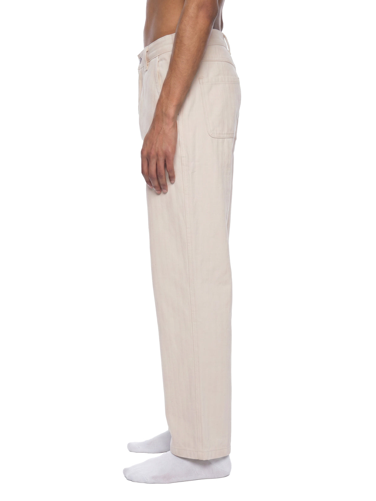 Jeansy Straight Leg – Nowrocky™ — tylna kieszeń i przeszycia