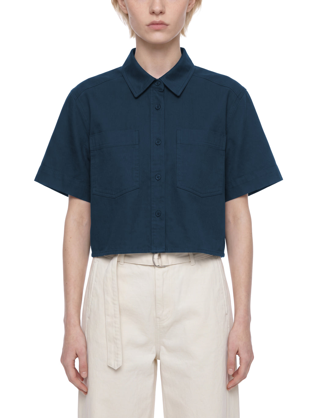 Koszula Crop z Krótkim Rękawem – Nowrocky (streetwear)