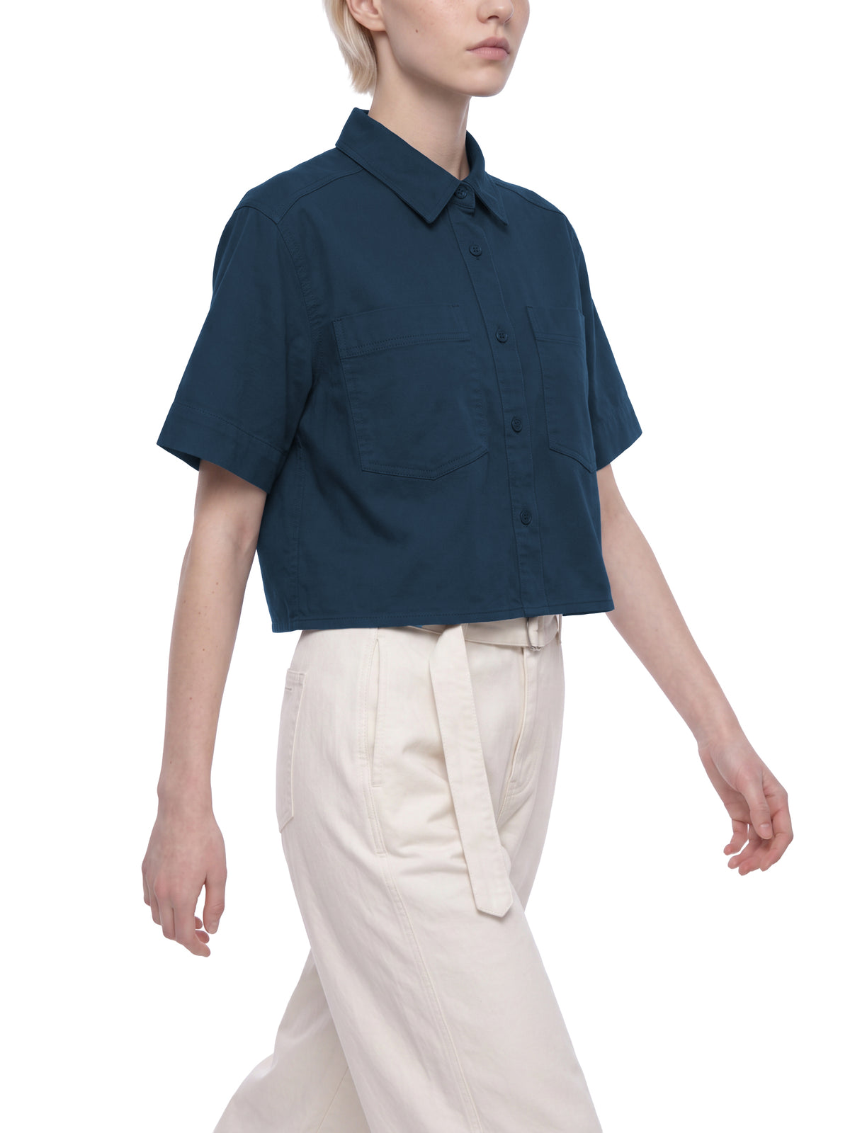 Koszula Crop z Krótkim Rękawem – Nowrocky (streetwear)
