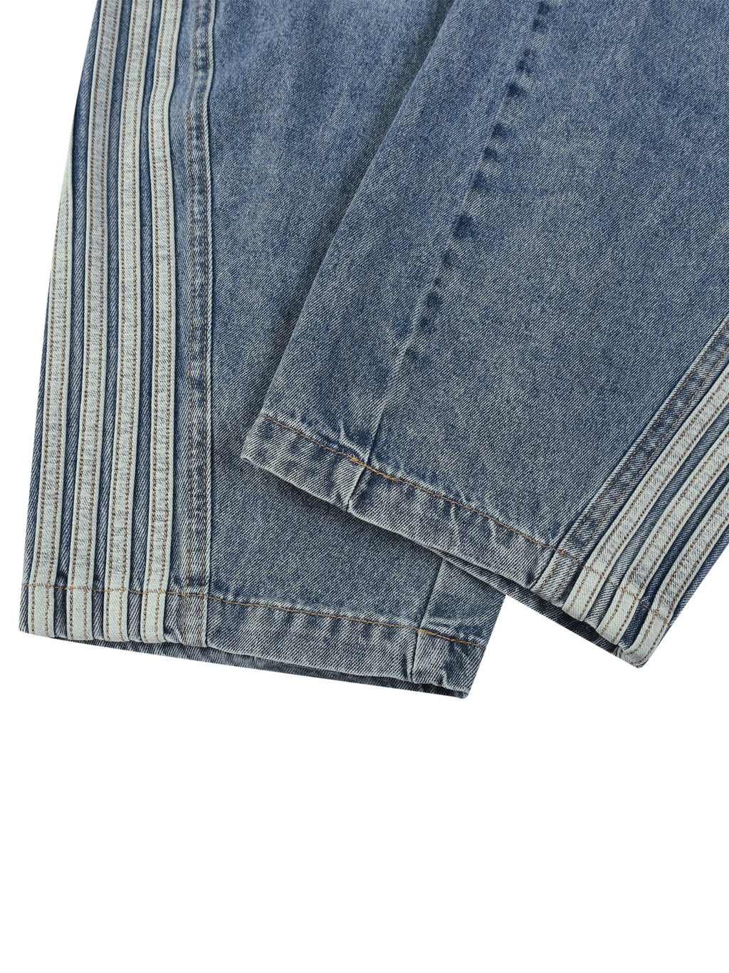 Jeansy Barrel Leg Vintage Wash – Nowrocky™ — stylizacja uliczna, kadr od pasa w dół