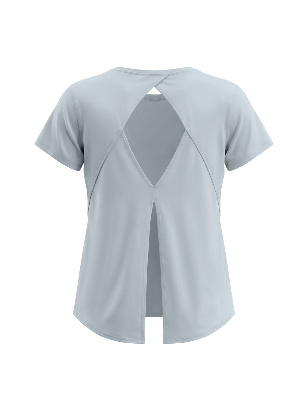 T-shirt Raglan Otwarte Plecy – Nowrocky™ — ujęcie trzy czwarte, luźny krój