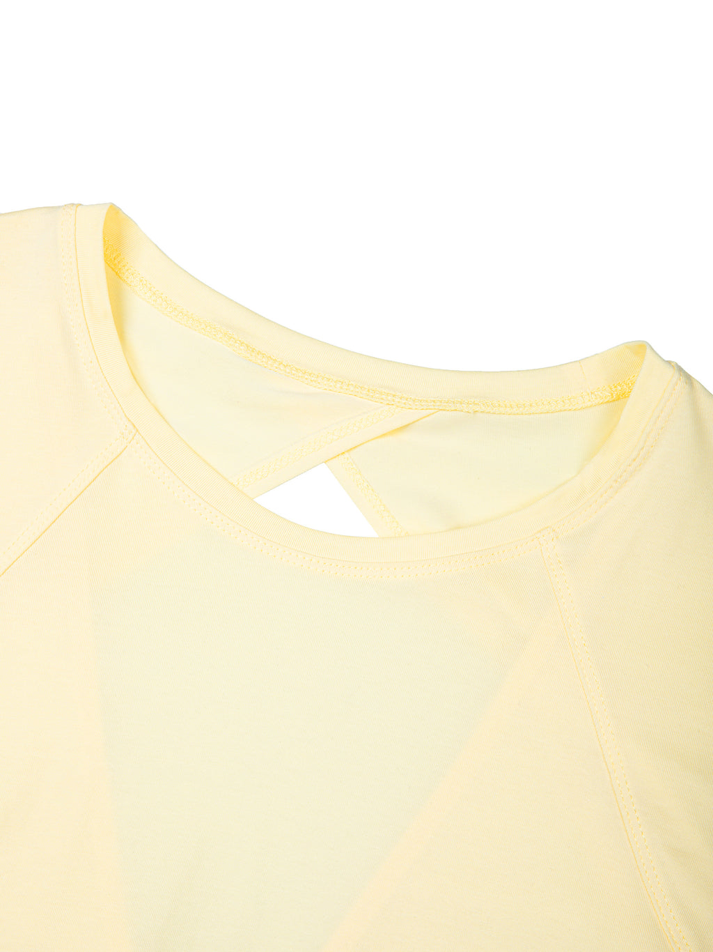 T-shirt Raglan Otwarte Plecy – Nowrocky™ — kadr studyjny całej sylwetki
