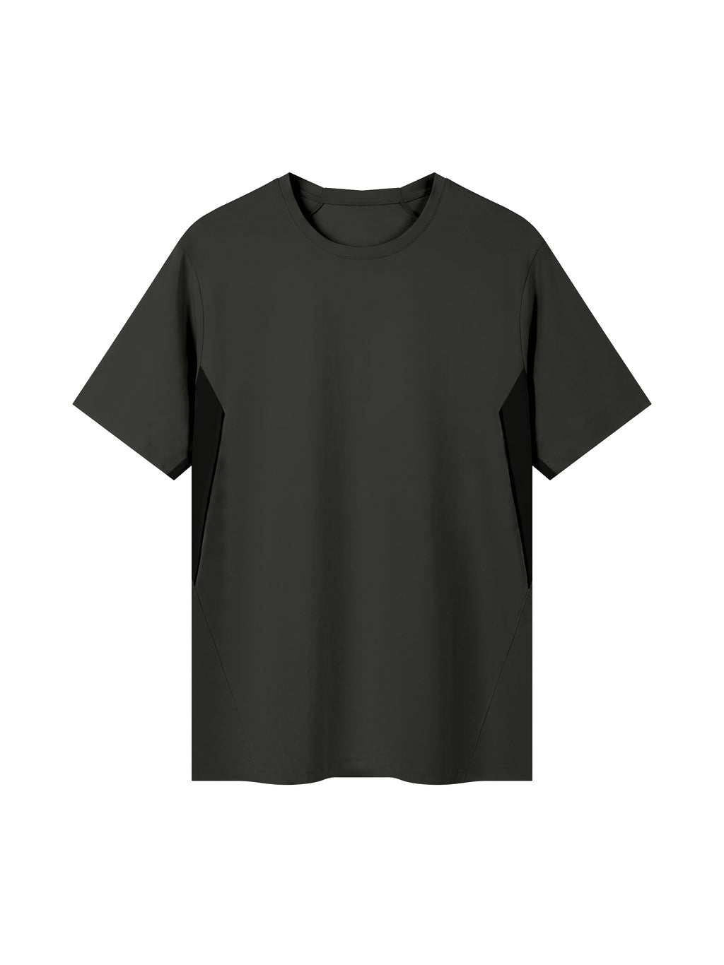 T-shirt Lightweight Training – Nowrocky™ — ujęcie z profilu, luźny krój