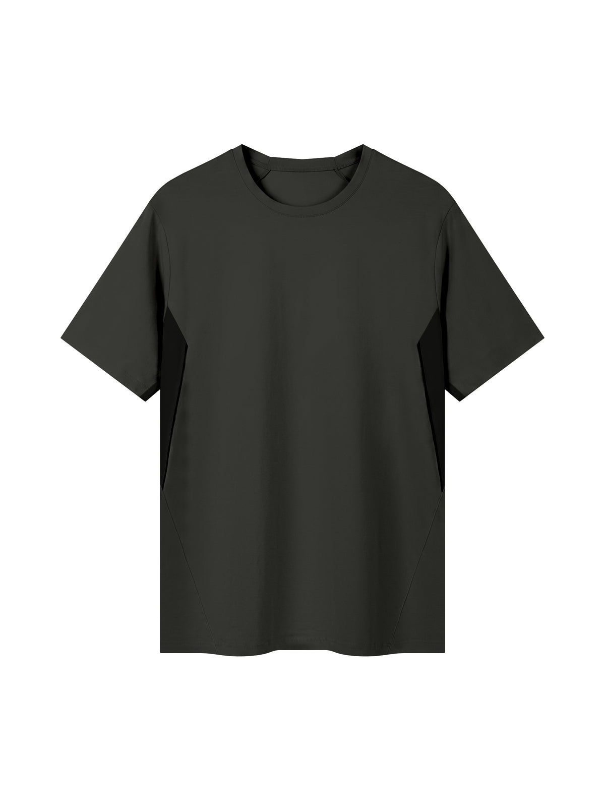 T-shirt Lightweight Training – Nowrocky™ — ujęcie z profilu, luźny krój