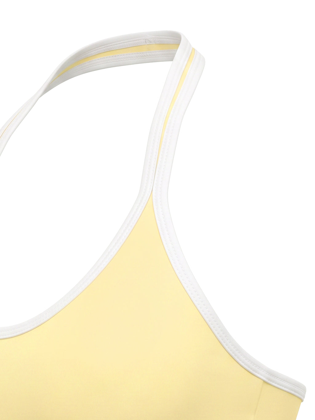 Biustonosz Sportowy Halter Color Block – Nowrocky™ — odsłonięte plecy w zbliżeniu