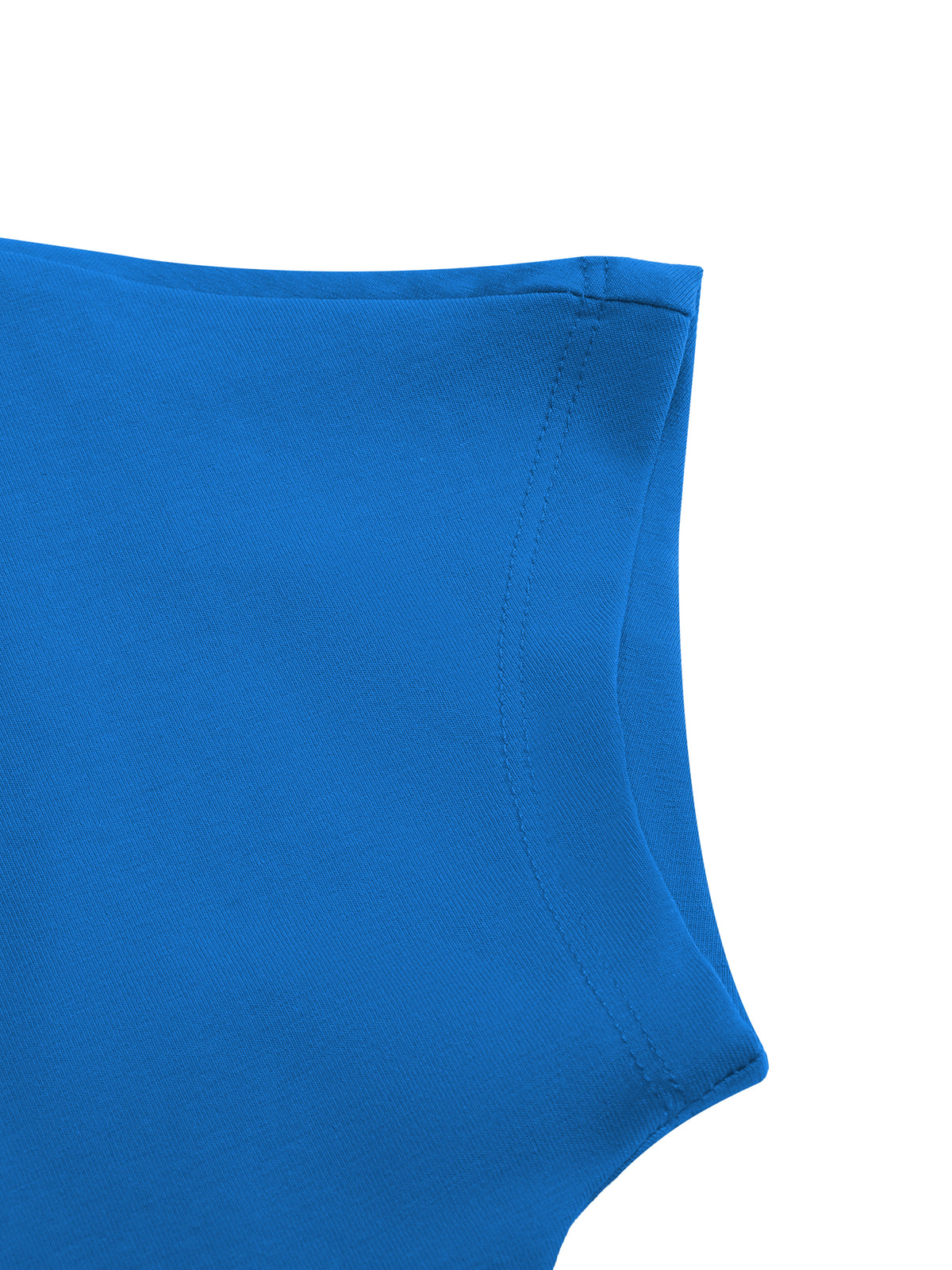 T-shirt Crop Open Back – Nowrocky™ — kadr do pasa od tyłu
