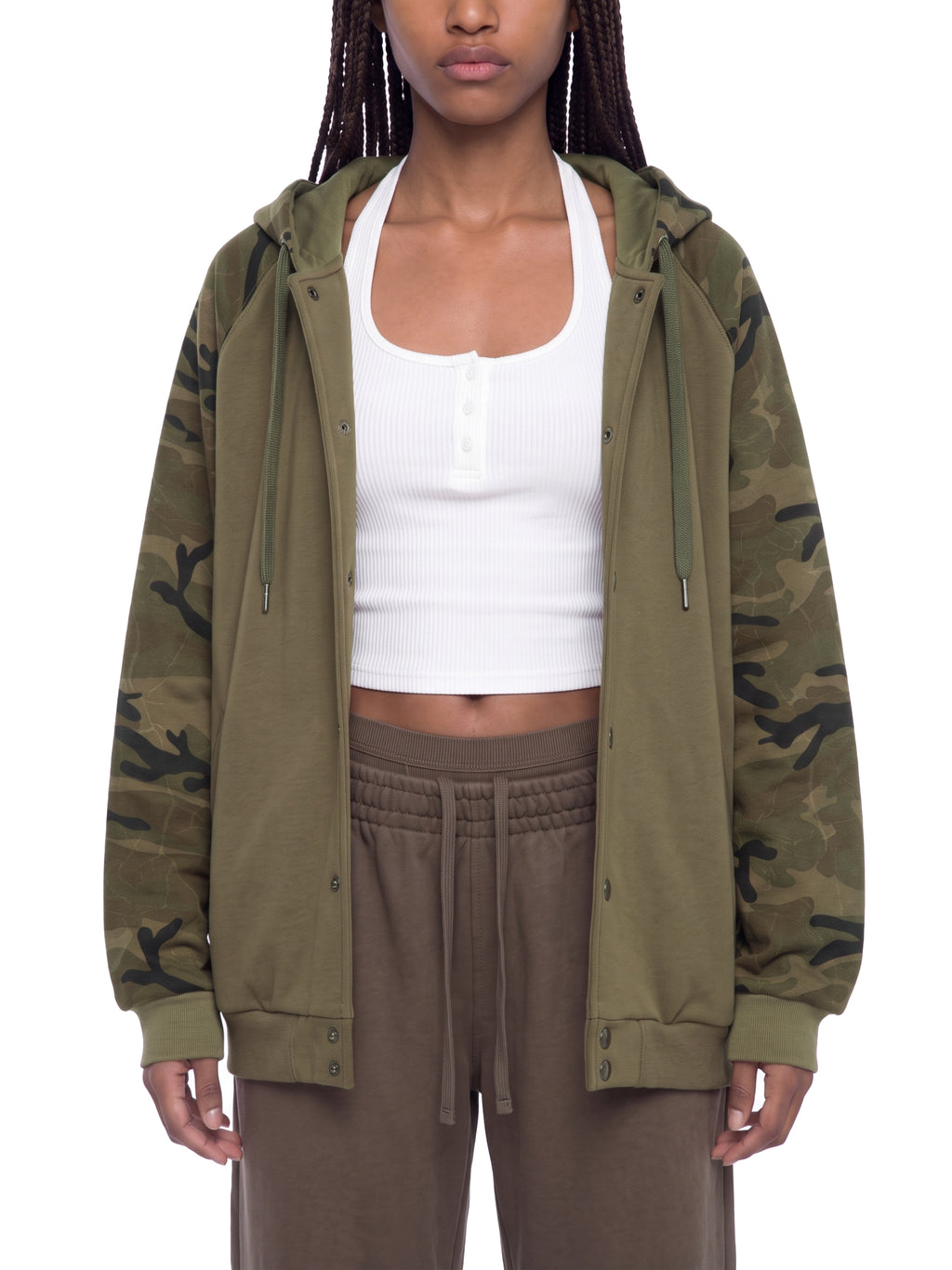 Bluza z Kapturem Camo Raglan Zip – Nowrocky (streetwear)