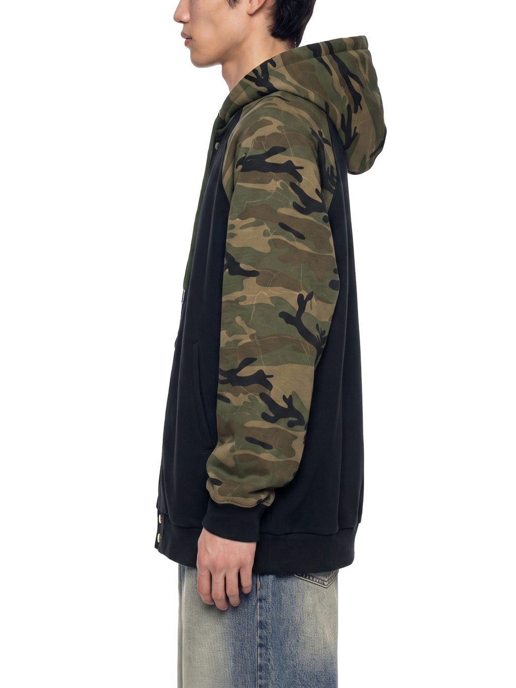 Bluza z Kapturem Camo Raglan Zip – Nowrocky (streetwear)