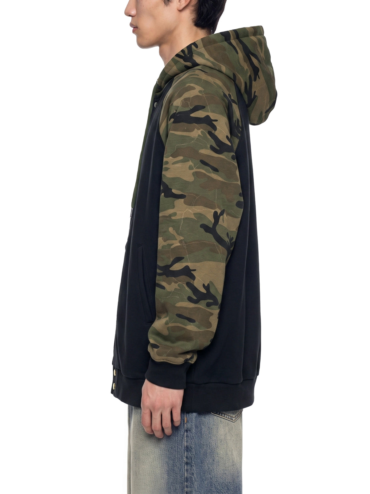 Bluza z Kapturem Camo Raglan Zip – Nowrocky (streetwear)