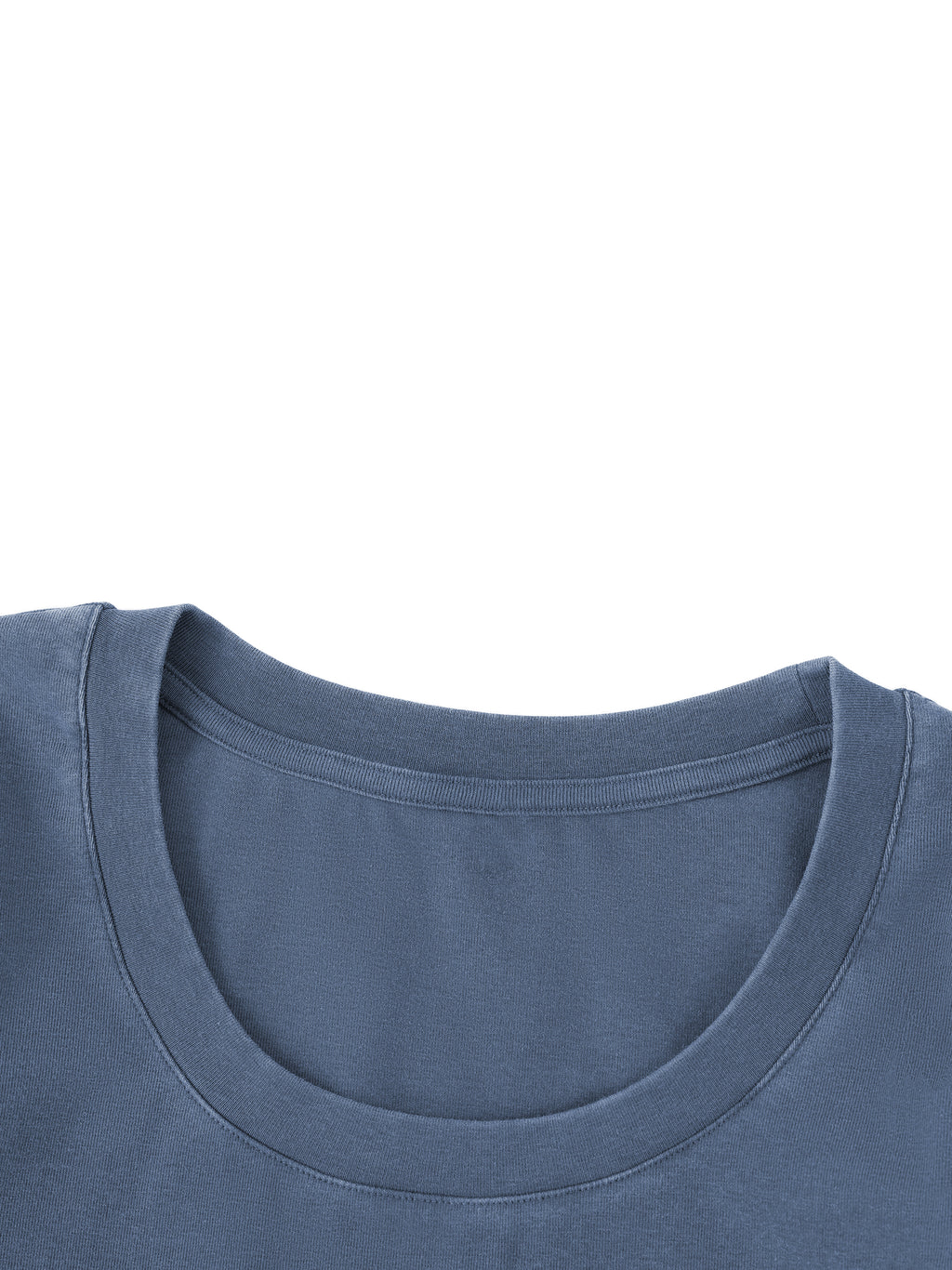 Longsleeve Crop Vintage Wash – Nowrocky™ — plecy modelki i układ szwów