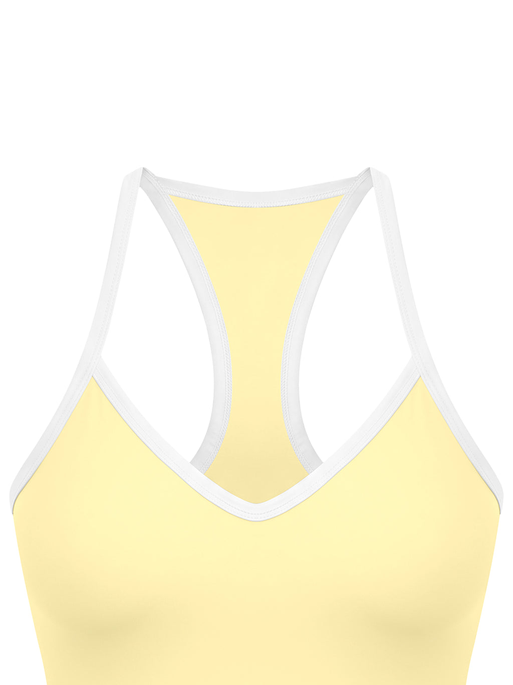 Tank Top Color Block Racerback – Nowrocky™ — proporcje kroju na sylwetce