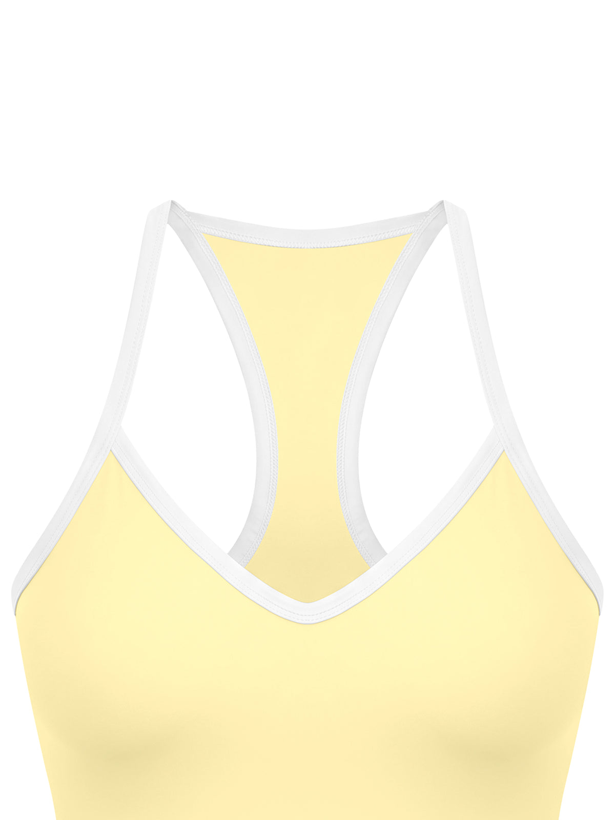 Tank Top Color Block Racerback – Nowrocky™ — proporcje kroju na sylwetce