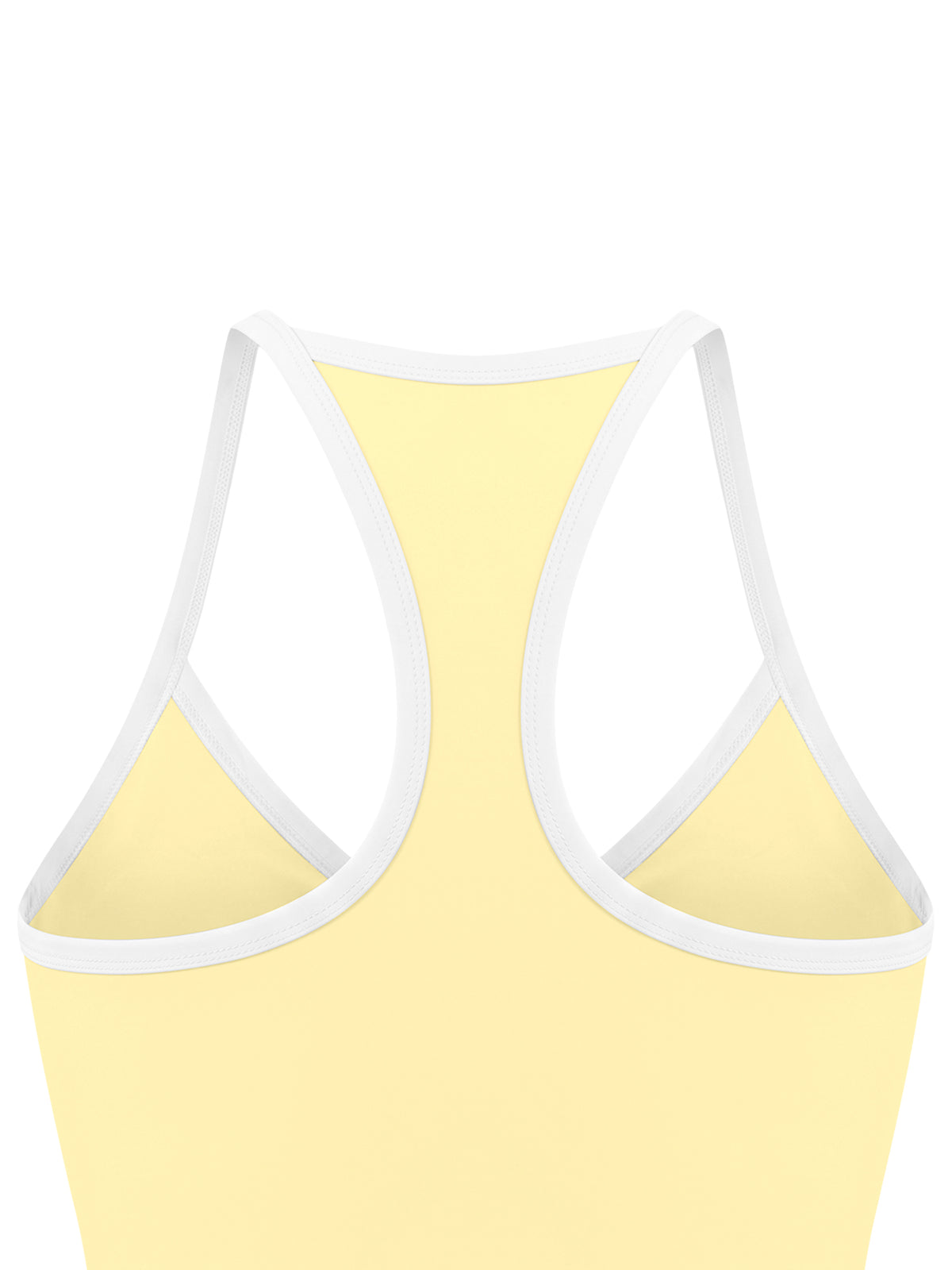 Tank Top Color Block Racerback – Nowrocky™ — ujęcie pod kątem, trzy czwarte