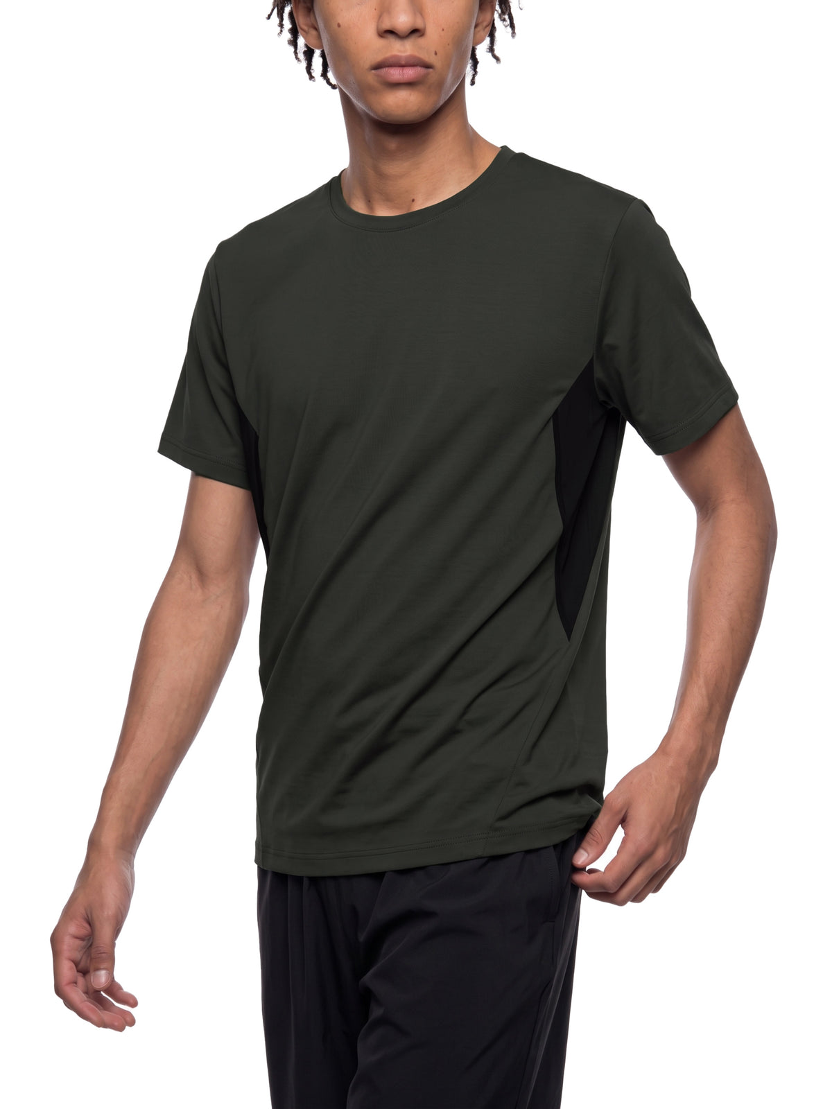 T-shirt Lightweight Training – Nowrocky™ — zbliżenie na fakturę splotu