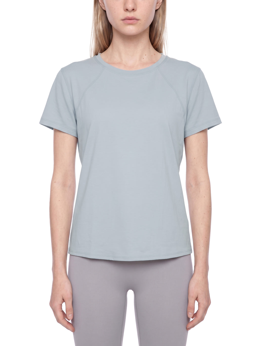 T-shirt Raglan Otwarte Plecy – Nowrocky™ — rękaw i jego wykończenie w zbliżeniu