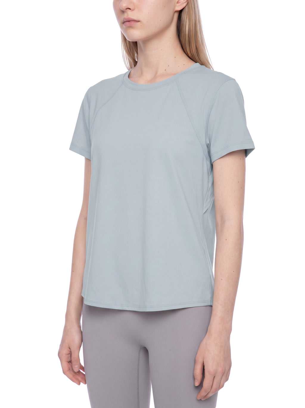 T-shirt Raglan Otwarte Plecy – Nowrocky™ — proporcje kroju na tułowiu