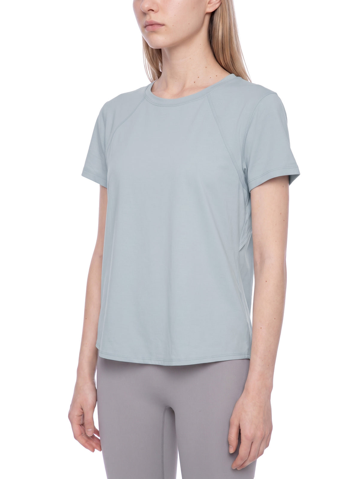 T-shirt Raglan Otwarte Plecy – Nowrocky™ — proporcje kroju na tułowiu