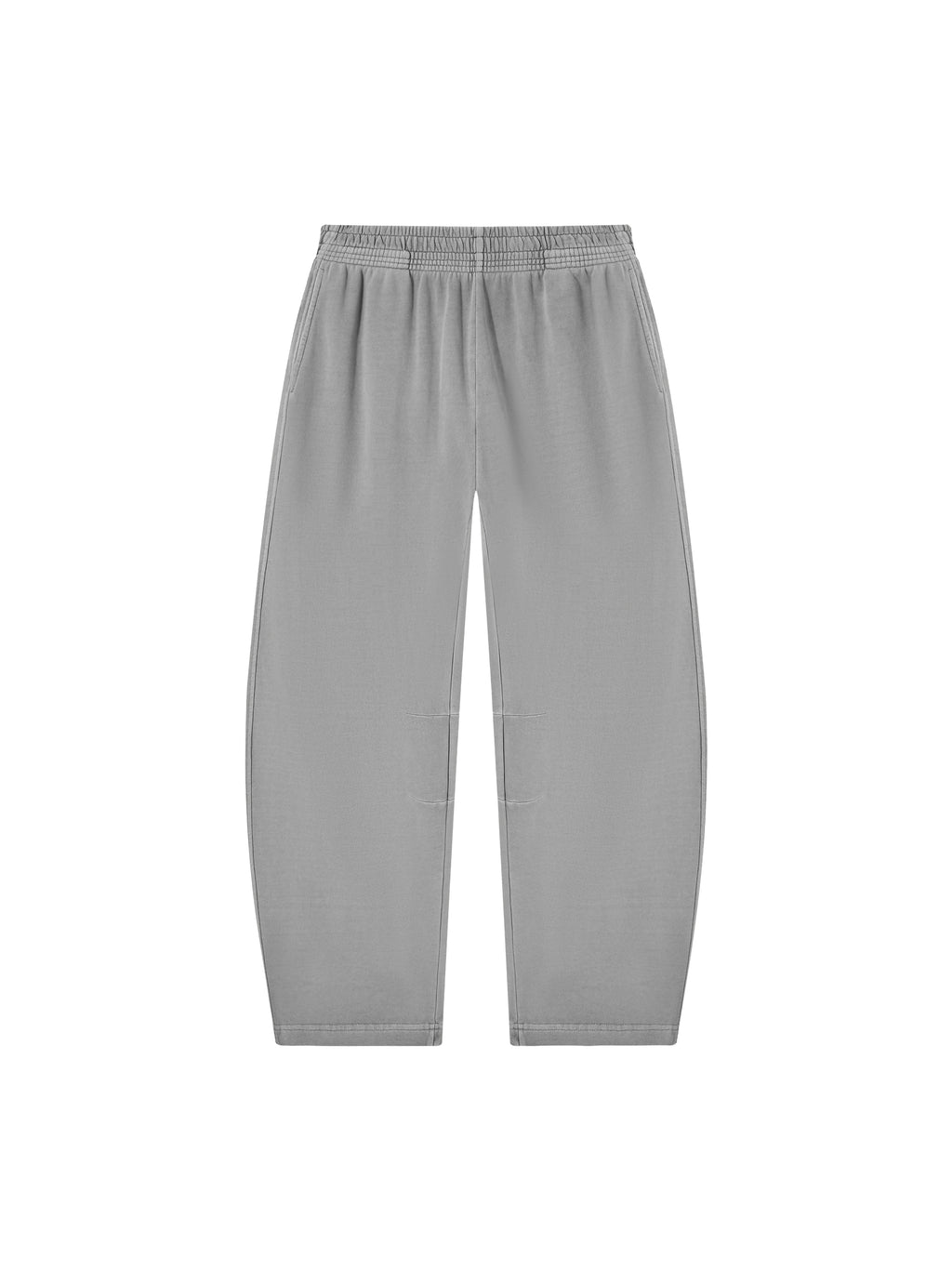Spodnie Dresowe Barrel Leg Vintage Wash – Nowrocky™ — kadr studyjny na jednolitym tle