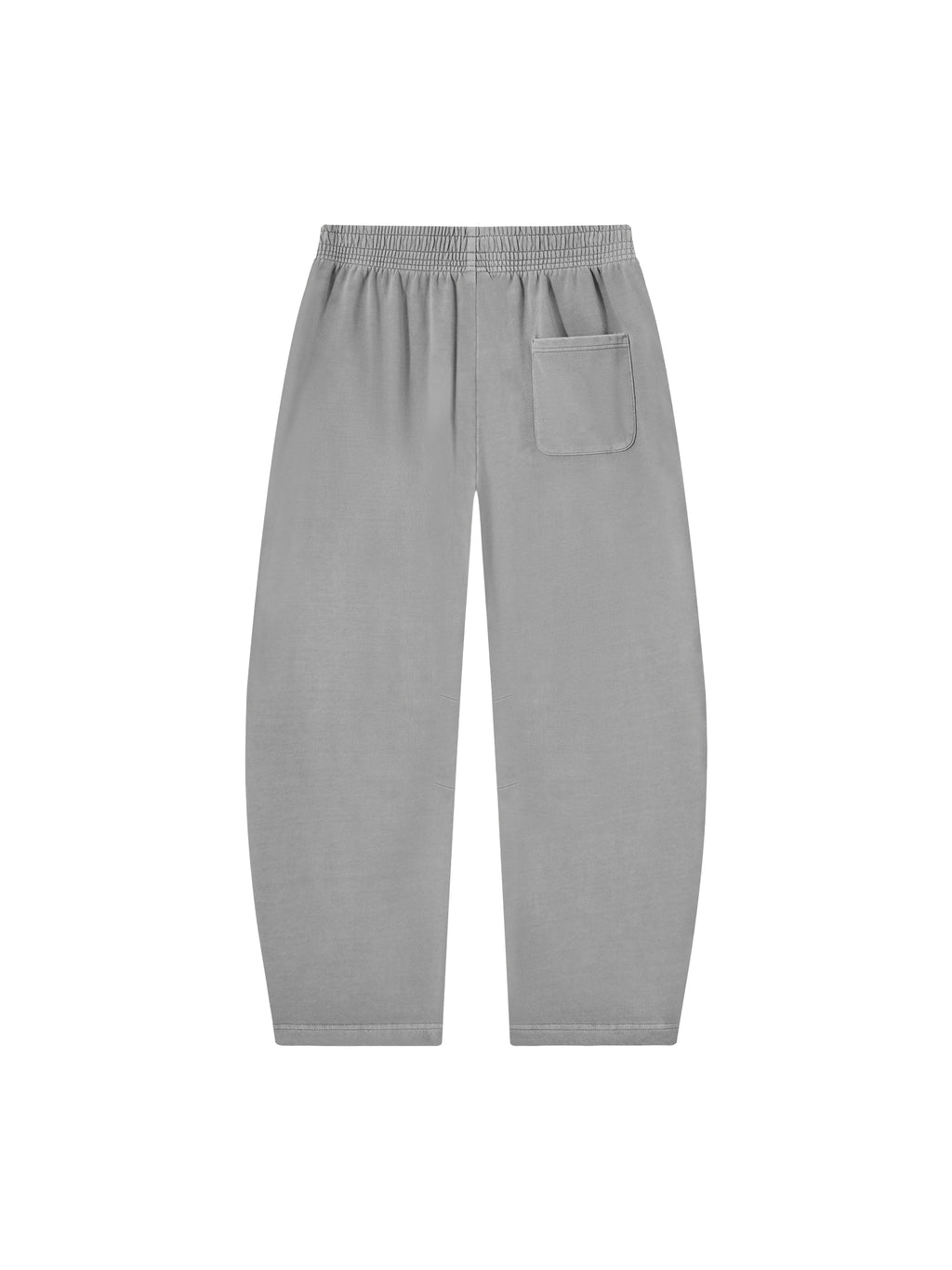 Spodnie Dresowe Barrel Leg Vintage Wash – Nowrocky™ — detal szwu bocznego