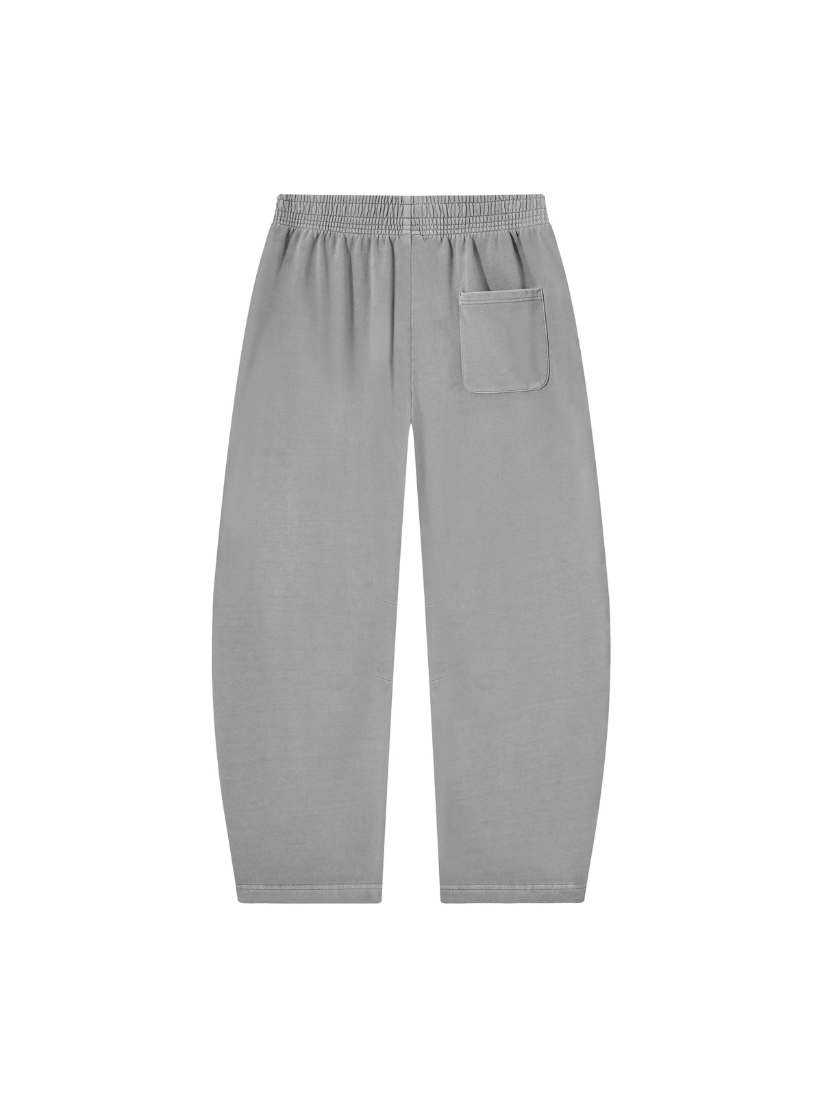 Spodnie Dresowe Barrel Leg Vintage Wash – Nowrocky™ — detal szwu bocznego