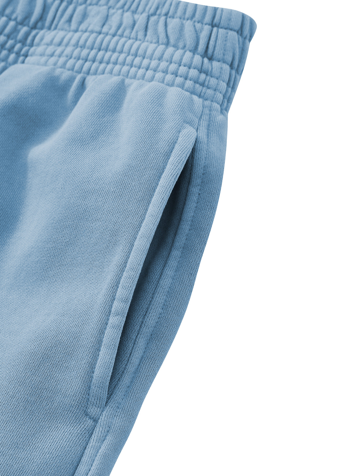 Spodnie Dresowe Barrel Leg Vintage Wash – Nowrocky™ — dolna część nogawek z bliska