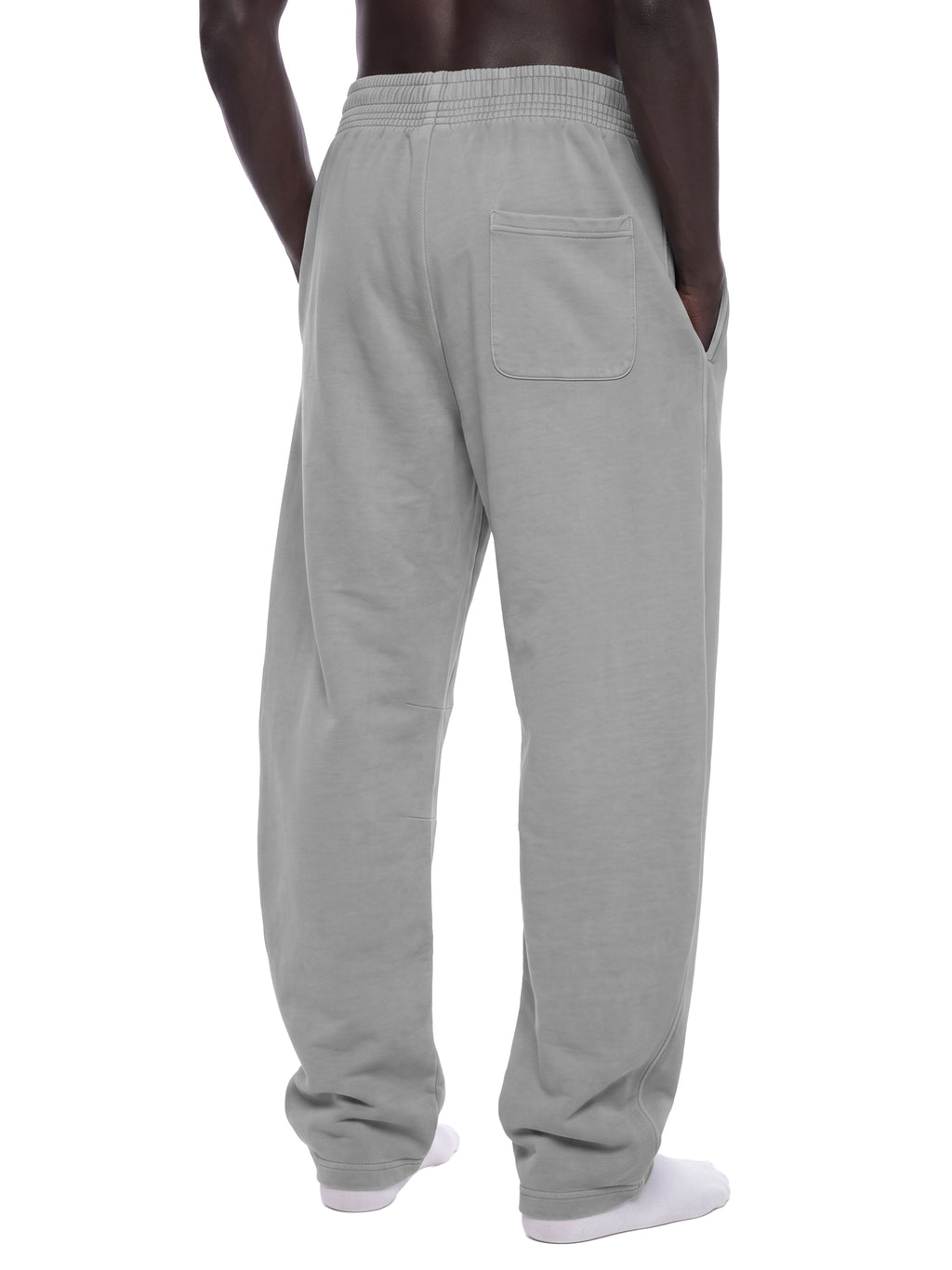 Spodnie Dresowe Barrel Leg Vintage Wash – Nowrocky™ — nadruk logo na nogawce