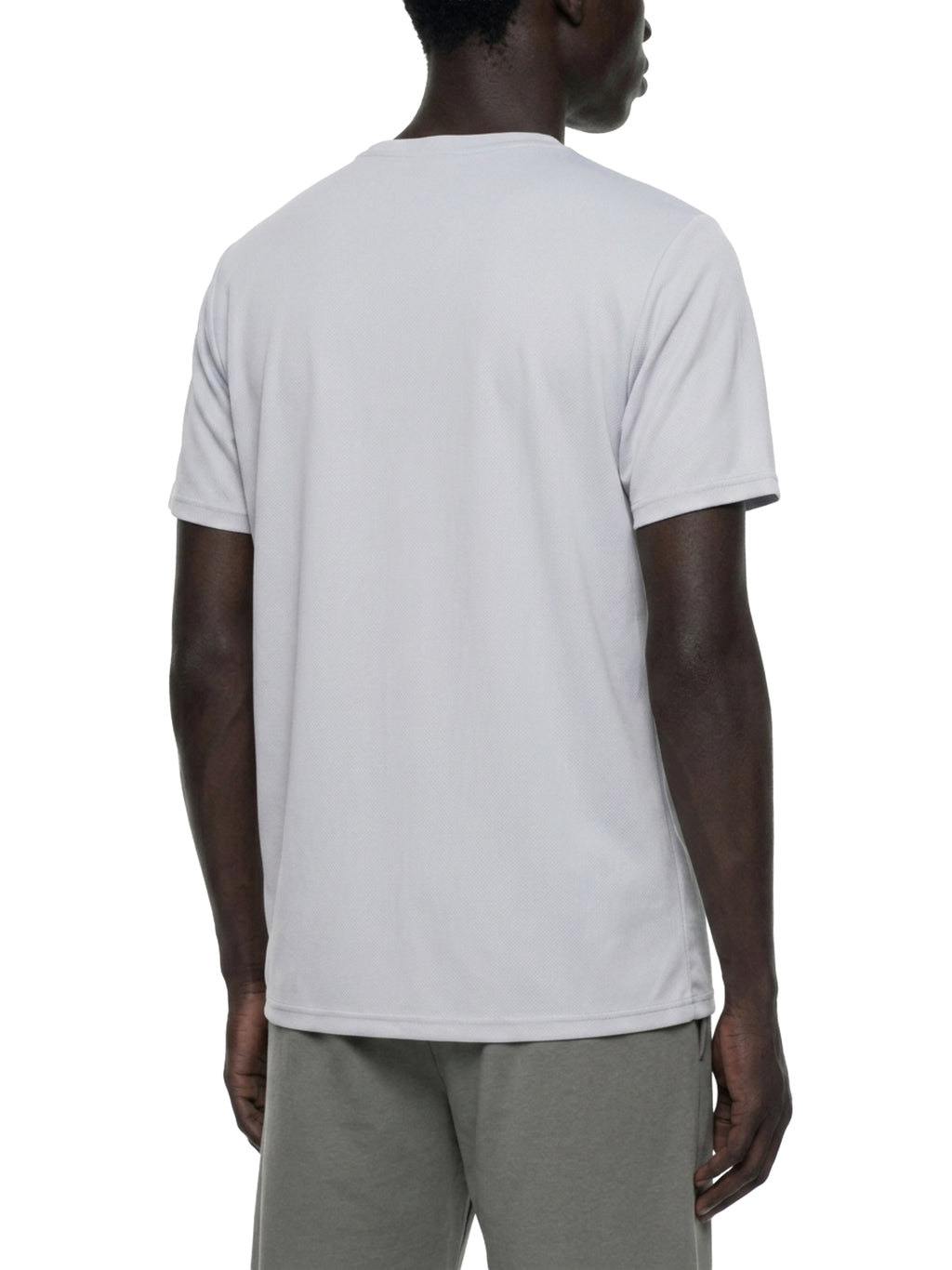 T-shirt Raglan Reflective Slim – Nowrocky™ — obszycie dolnej krawędzi