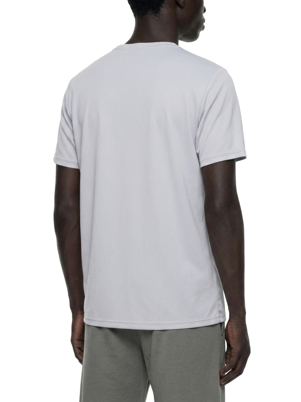 T-shirt Raglan Reflective Slim – Nowrocky™ — obszycie dolnej krawędzi