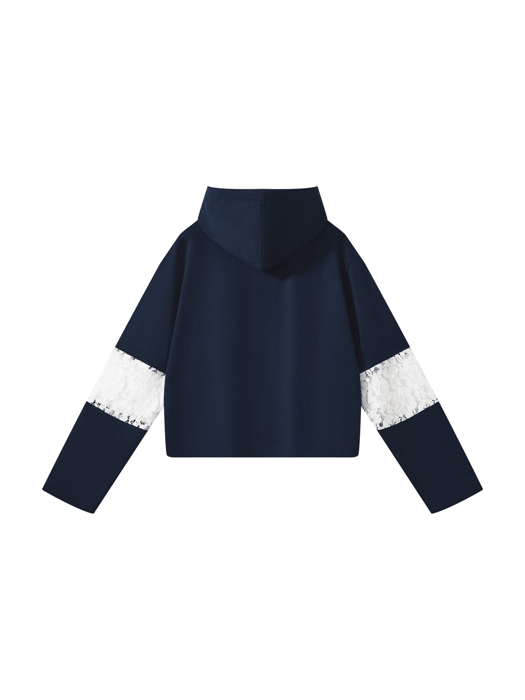 Bluza z Kapturem Crop Koronka – Nowrocky (streetwear)