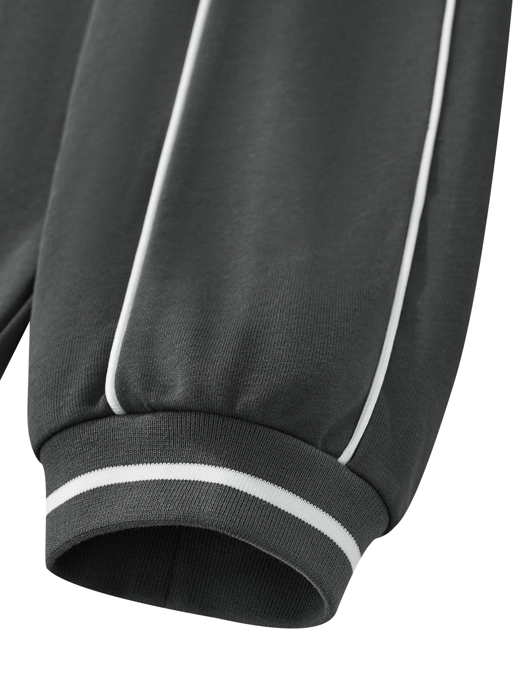 Bluza Raglan V-Neck Contrast Piping – Nowrocky™ — wykończenie mankietu rękawa
