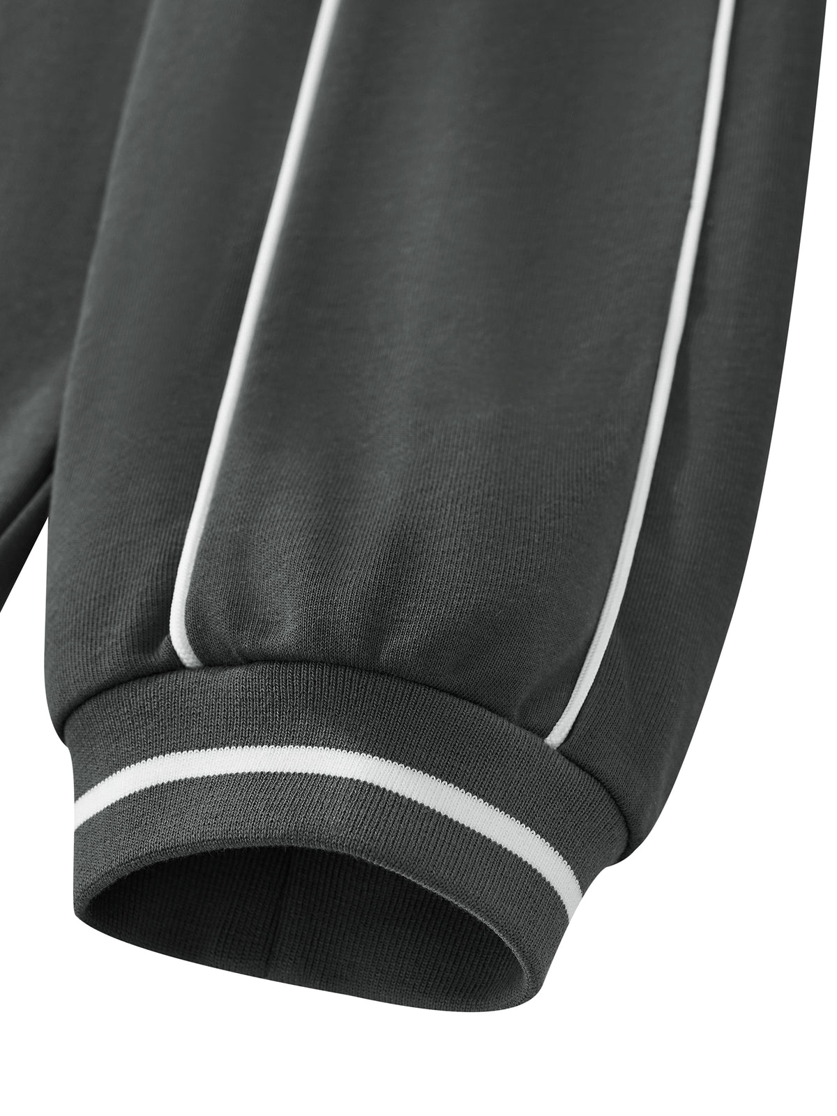 Bluza Raglan V-Neck Contrast Piping – Nowrocky™ — wykończenie mankietu rękawa