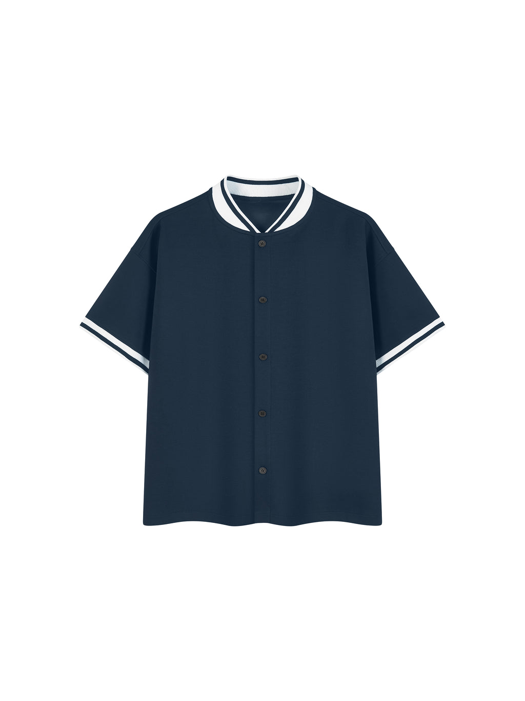 Jersey Baseball Oversized Contrast Rib – Nowrocky™ — kontrastowy ściągacz rękawa