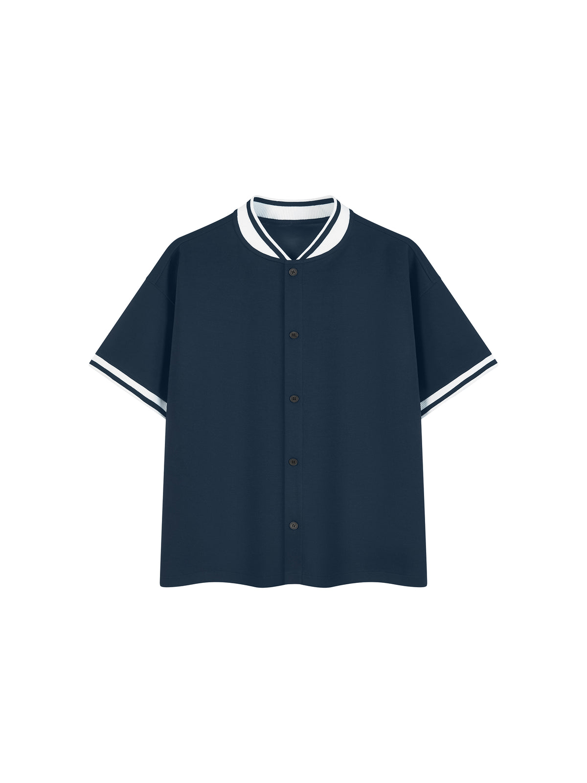 Jersey Baseball Oversized Contrast Rib – Nowrocky™ — kontrastowy ściągacz rękawa