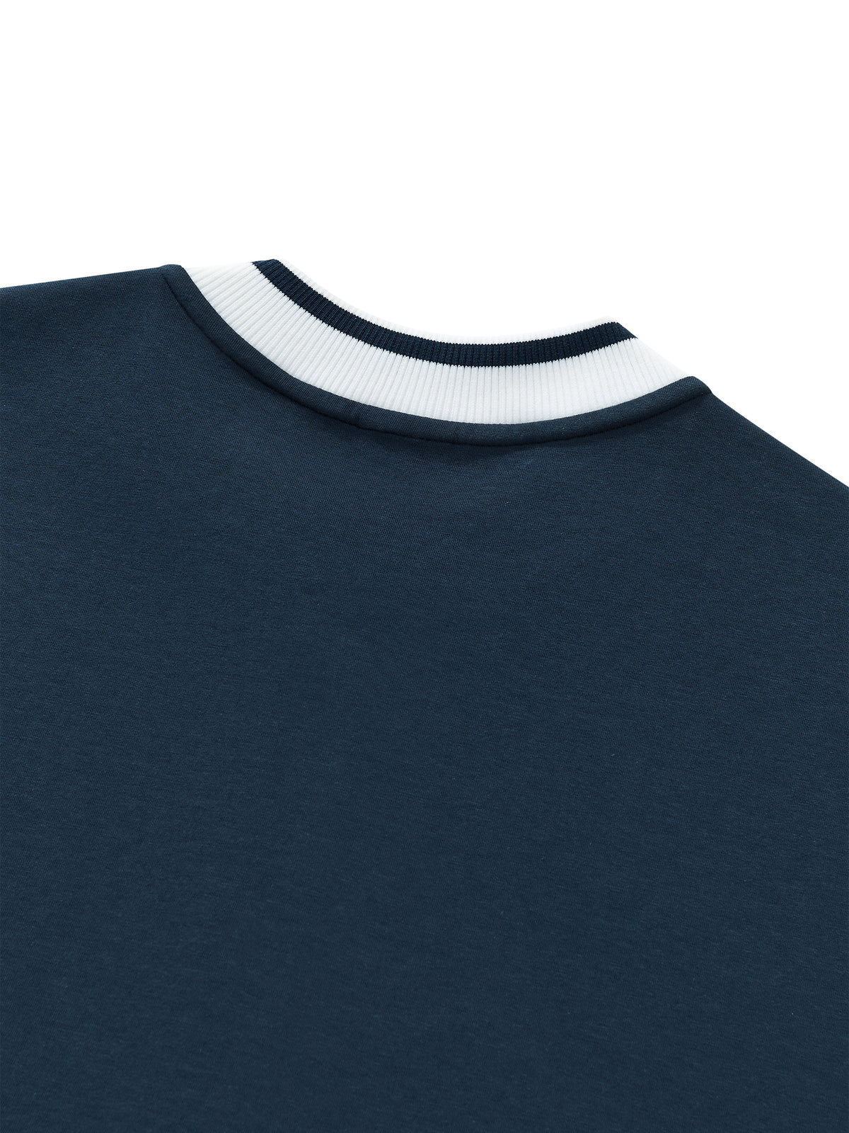 Jersey Baseball Oversized Contrast Rib – Nowrocky™ — linia barku i szew ramienia
