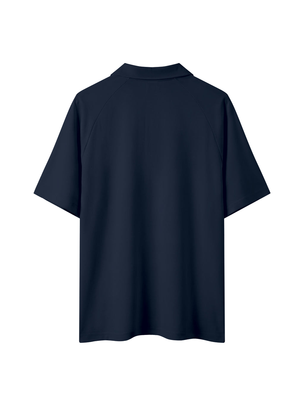 Polo Regular Fit Raglan – Nowrocky™ — układ na płasko na jasnym tle