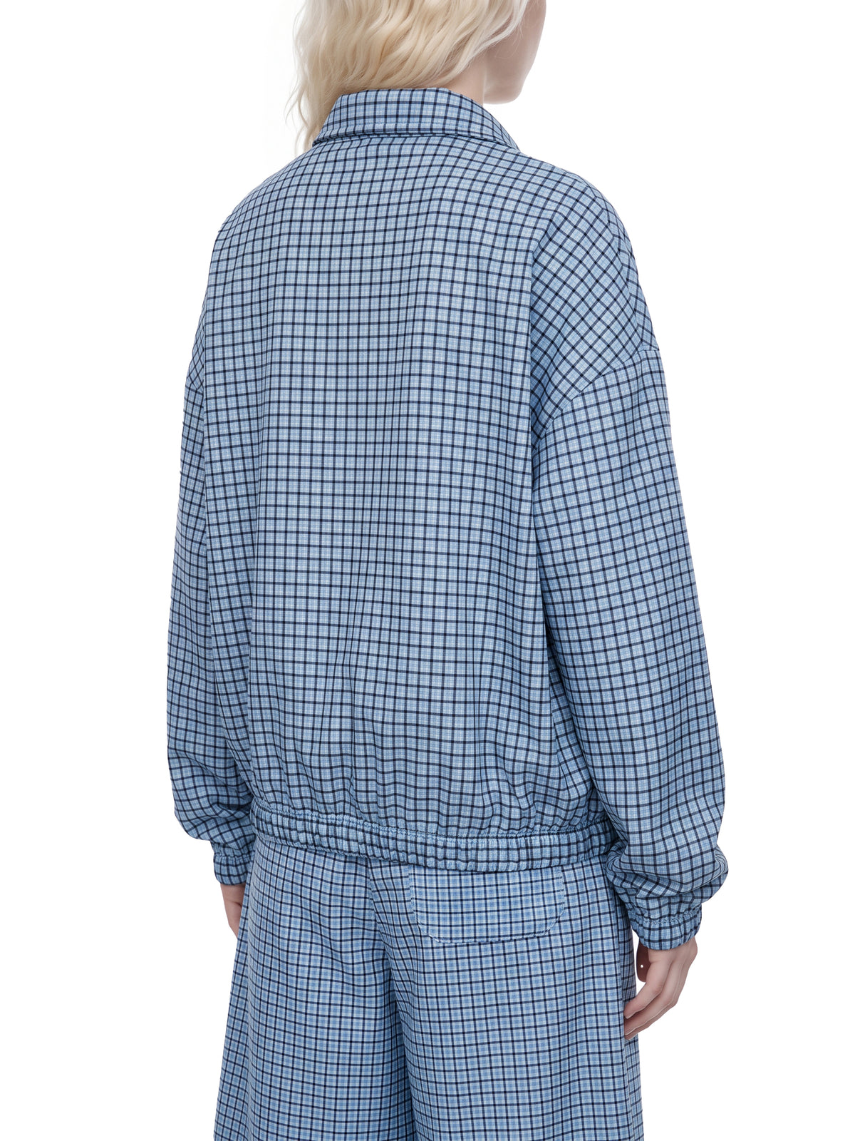 Bluza Plaid Quarter-Zip – Nowrocky (streetwear)