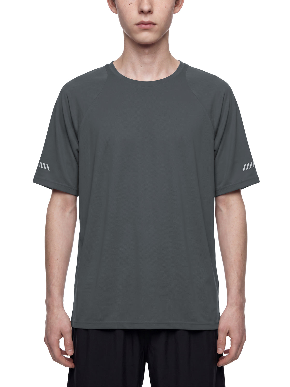 T-shirt Reflective Raglan – Nowrocky™ — zestawienie koloru korpusu i rękawów