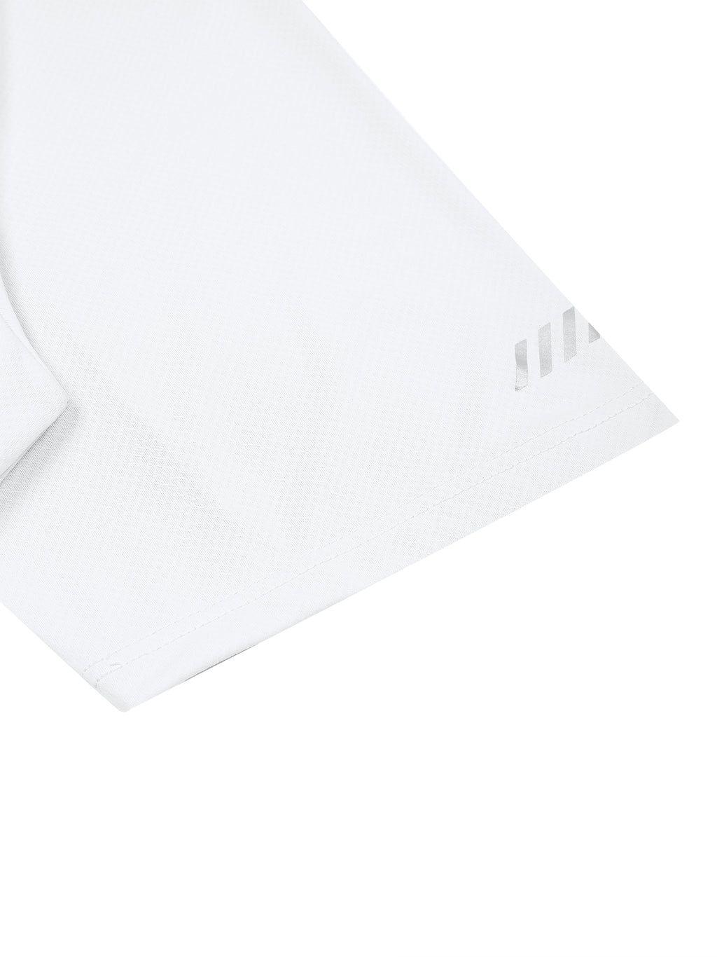 T-shirt Reflective Raglan – Nowrocky™ — obszycie dolnej krawędzi