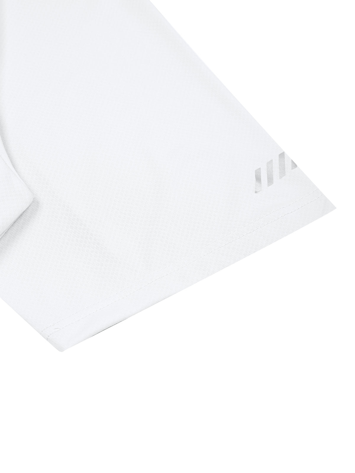 T-shirt Reflective Raglan – Nowrocky™ — obszycie dolnej krawędzi