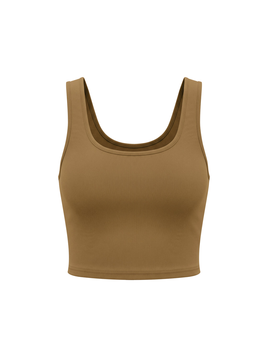 Tank Top Crop Bodycon – Nowrocky™ — kadr studyjny na jasnym tle
