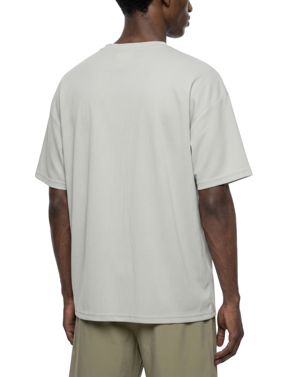 T-shirt Drop Shoulder Loose – Nowrocky™ — kadr studyjny całej sylwetki