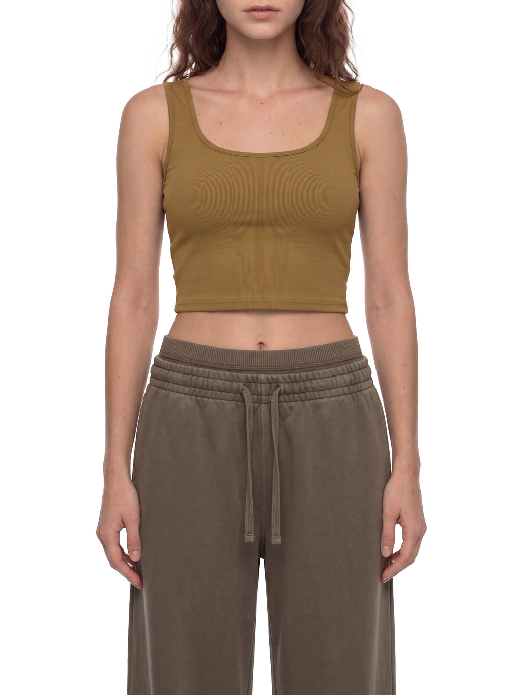 Tank Top Crop Bodycon – Nowrocky™ — zestawienie kolorów w kadrze