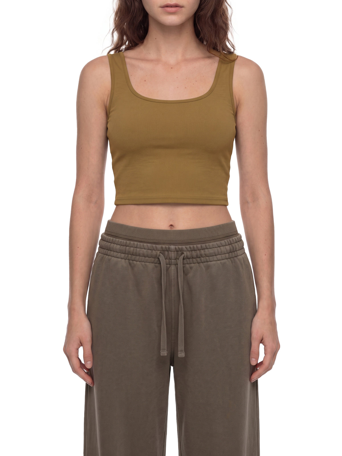 Tank Top Crop Bodycon – Nowrocky™ — zestawienie kolorów w kadrze