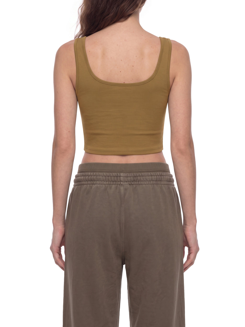 Tank Top Crop Bodycon – Nowrocky™ — zbliżenie na nadruk