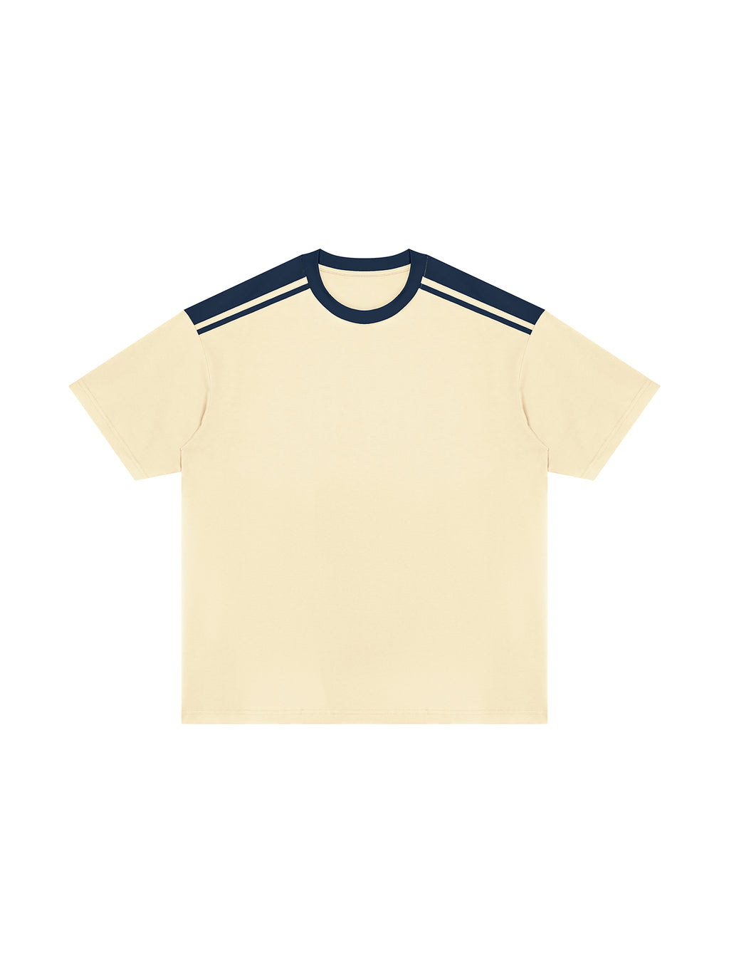 T-shirt Color Block Drop Shoulder – Nowrocky™ — rękaw i mankiet z bliska